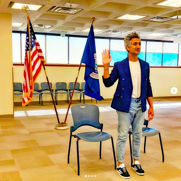 'Queer Eye' Fashion Guru Tan France Naturalized As A U.S. Citizen