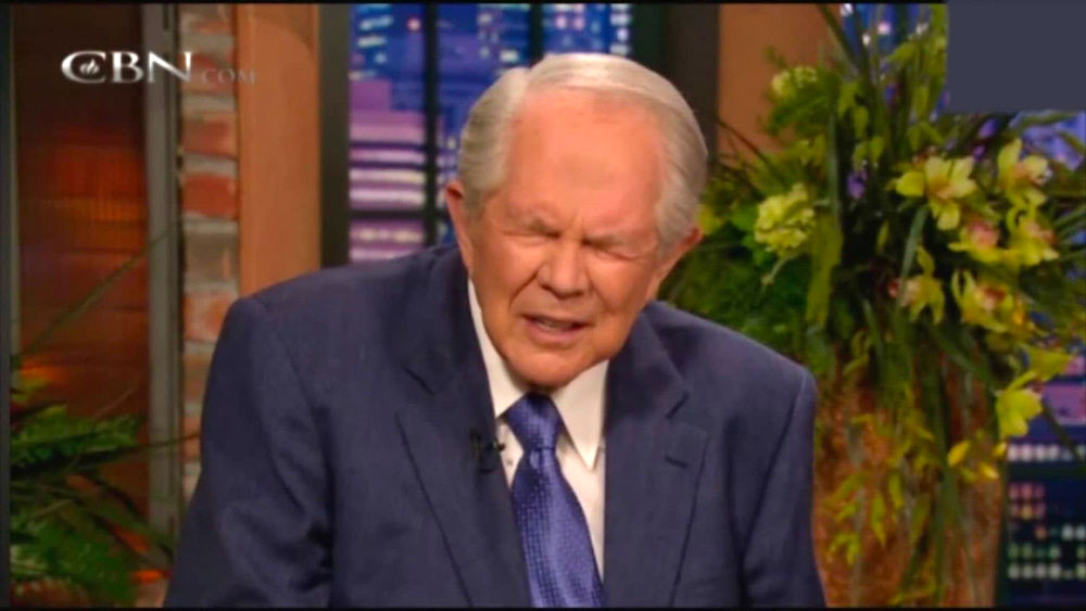 Twitter Explodes with Invective Comments After Pat Robertson's Death