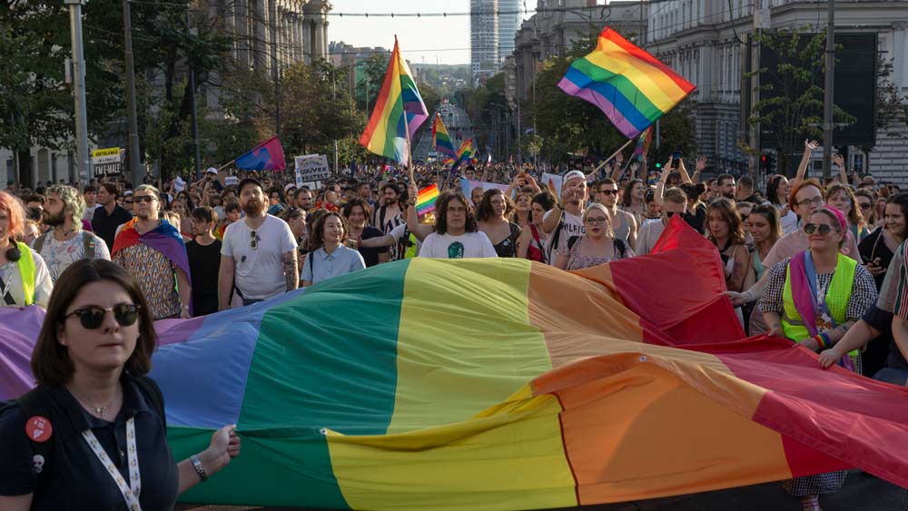 Hundreds of Pride Activists March in Serbia Despite Hate Messages Sent by Far-right Officials 