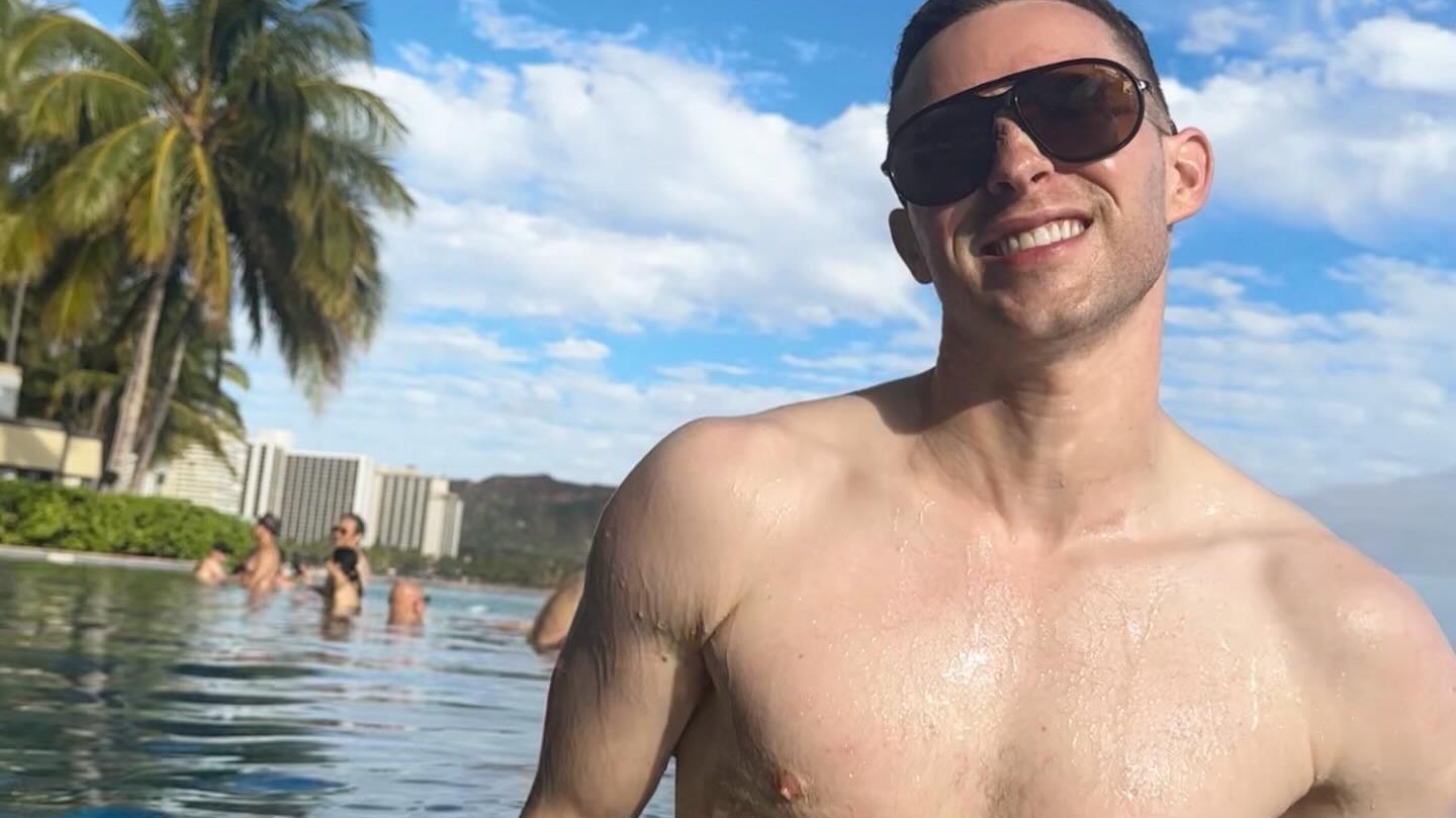 Olympian Adam Rippon has Us Dripping for New Pool Thirst Trap