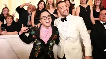 Bowen Yang and Matt Rogers Take 'Las Culturistas' Awards to TV