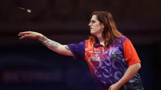 Protesters Removed After Confronting Trans Darts Player Noa-Lynn van Leuven at World Matchplay