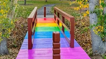 Vandalism of Reno’s “Biggest Little Rainbow Bridge” Sparks Outrage and LGBTQ+ Solidarity